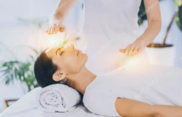 hands holding rieki energy